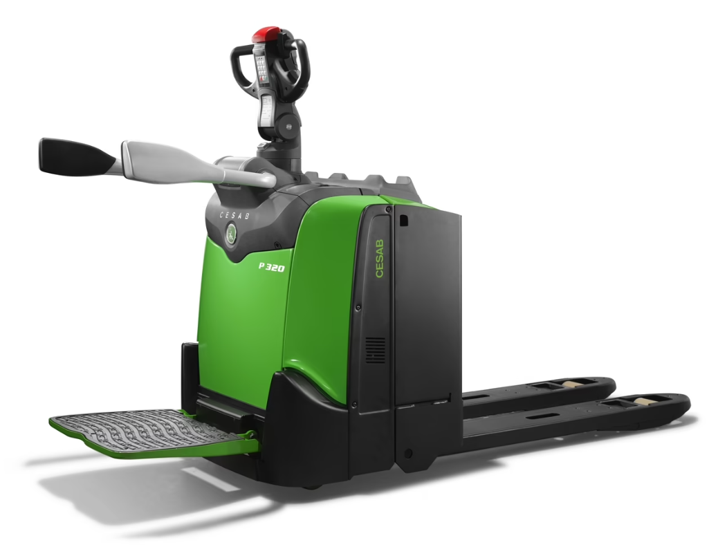 CESAB P300 elektro pallettruck meerijdplatform