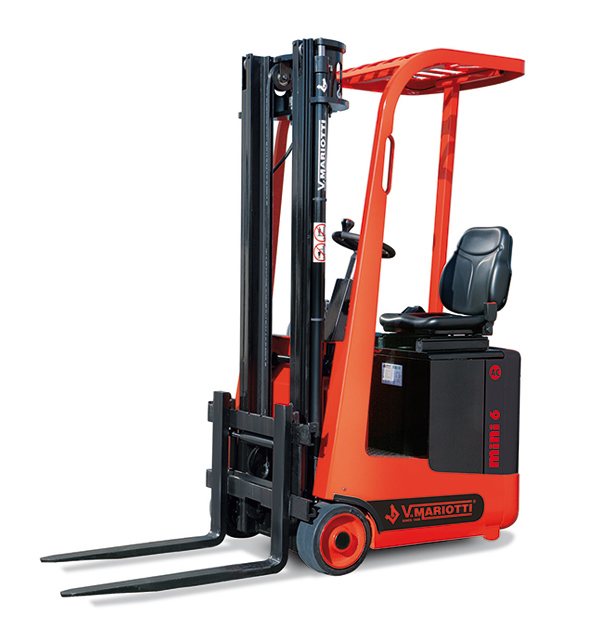 Mariotti Mini 4 tot 400kg - meest compacte heftruck ter wereld