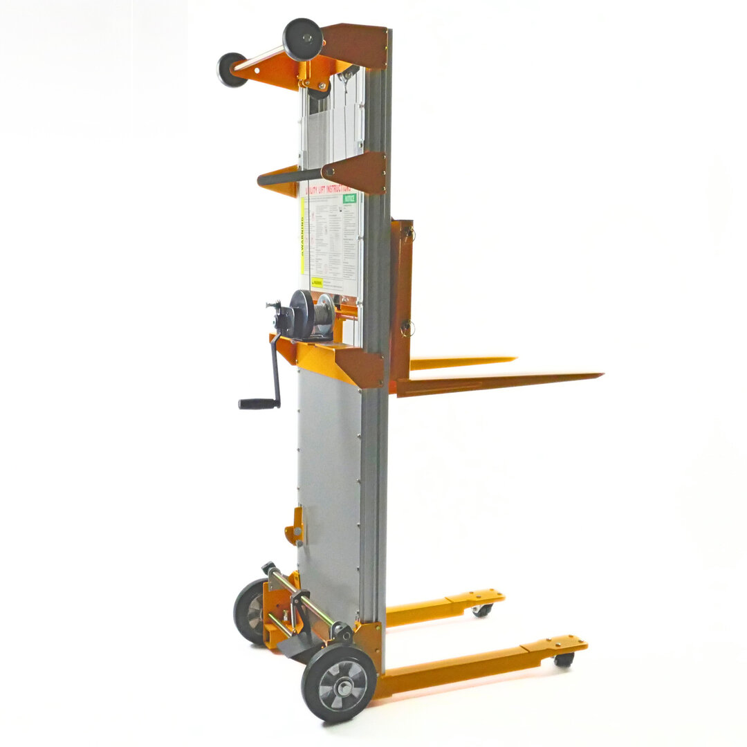 Meeneem stapelaar/Trolley aluminium, cap. 181 kg