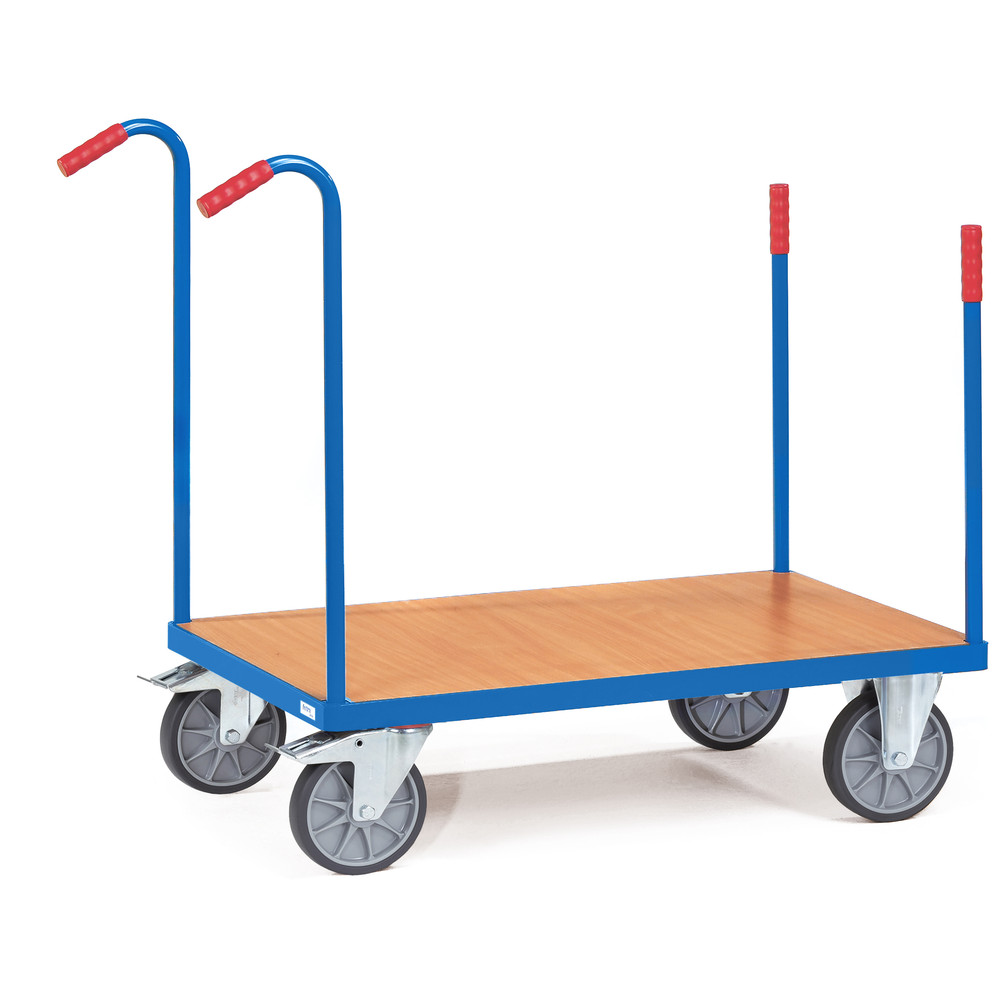 Fetra rongenwagen met zwenkwielen en rem