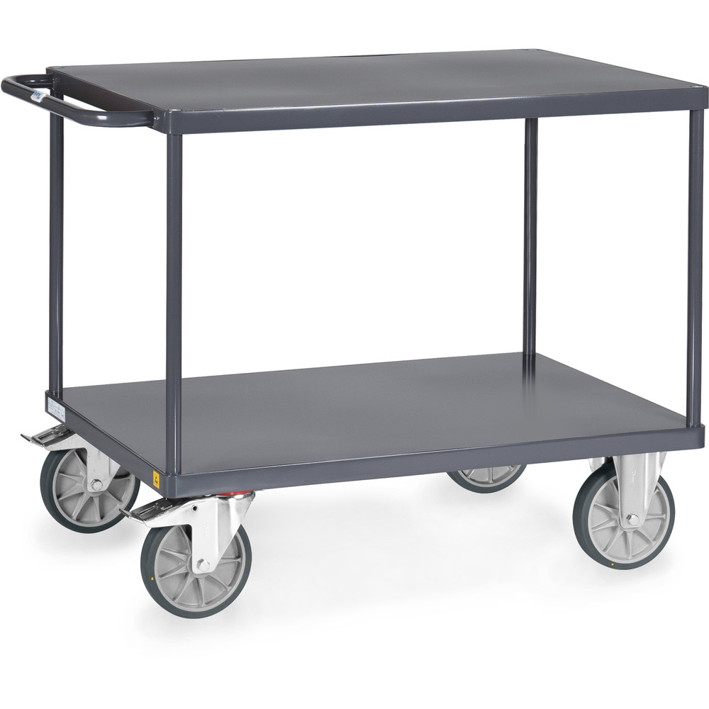 Fetra ESD-Tafelwagen met staalplaten