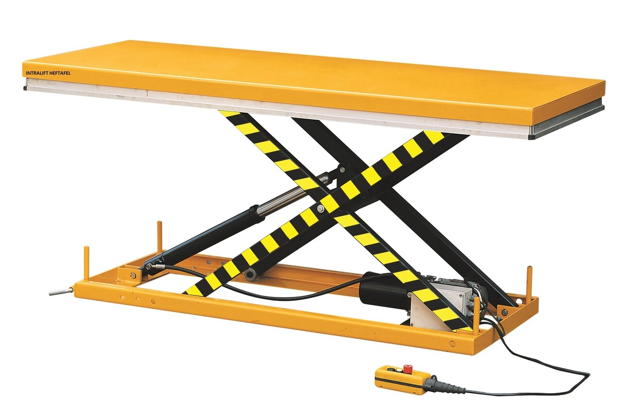 Heftafel elektrisch vast 500 kg hefhoogte max 1000 tot 1010 mm