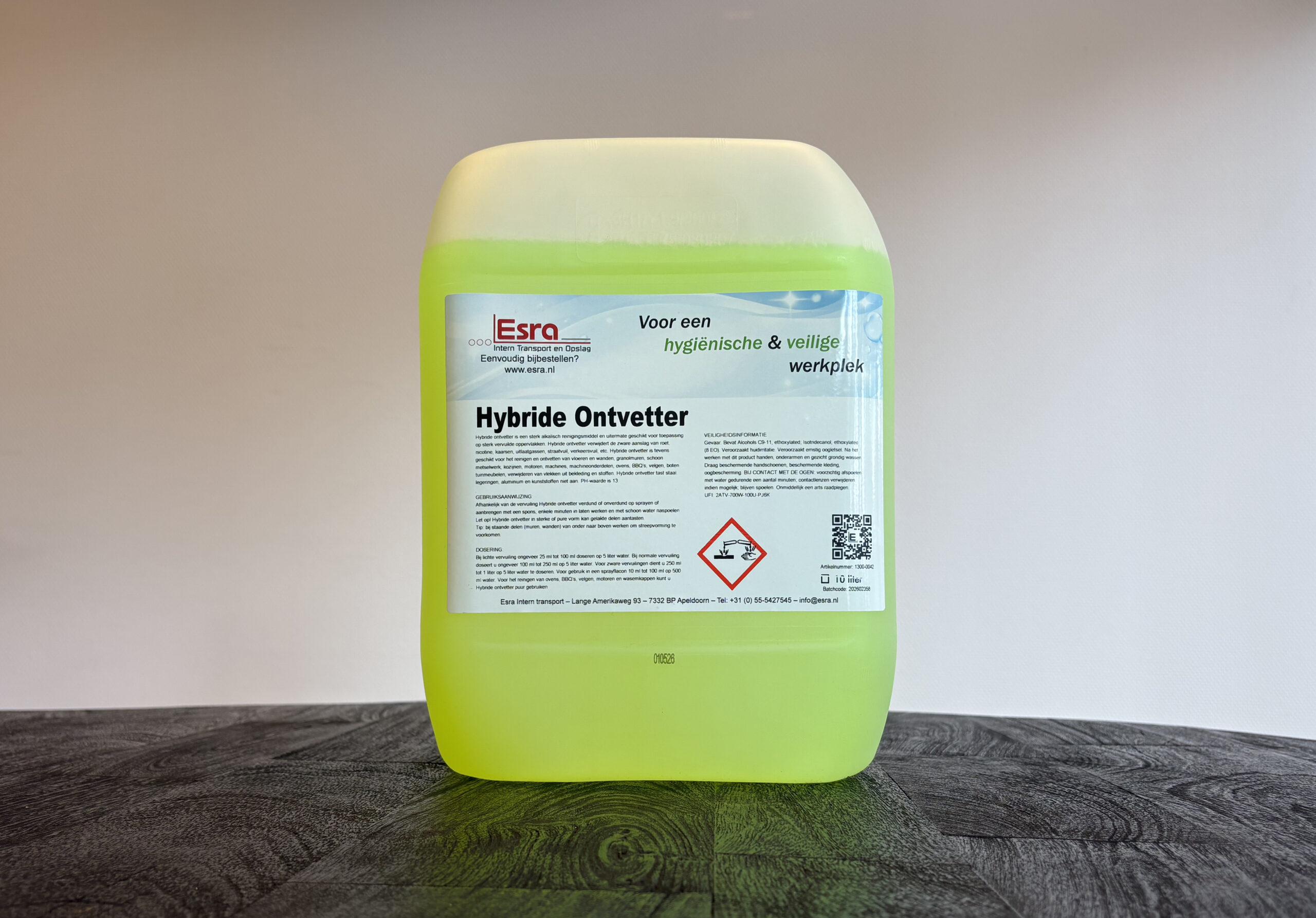 Schoonmaakmiddel hybride ontvetter 10 liter
