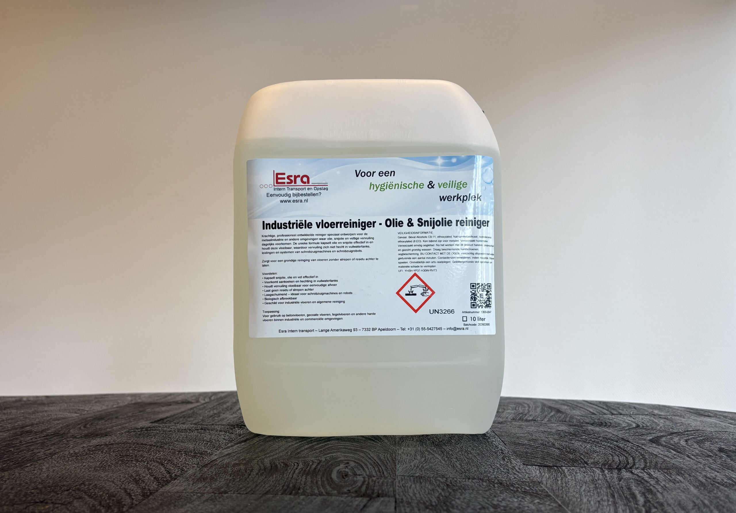 Schoonmaakmiddel industriële vloerreiniger (snij)olie 10 liter