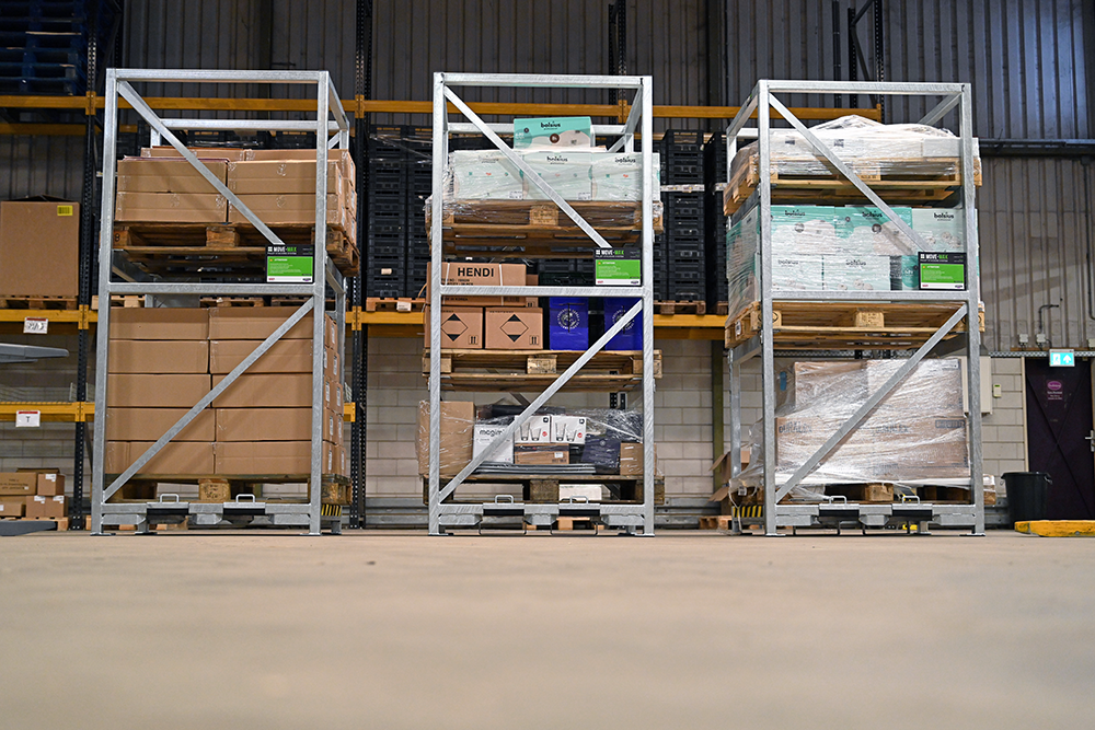 Move-Max - het slimme pallet stapelsysteem
